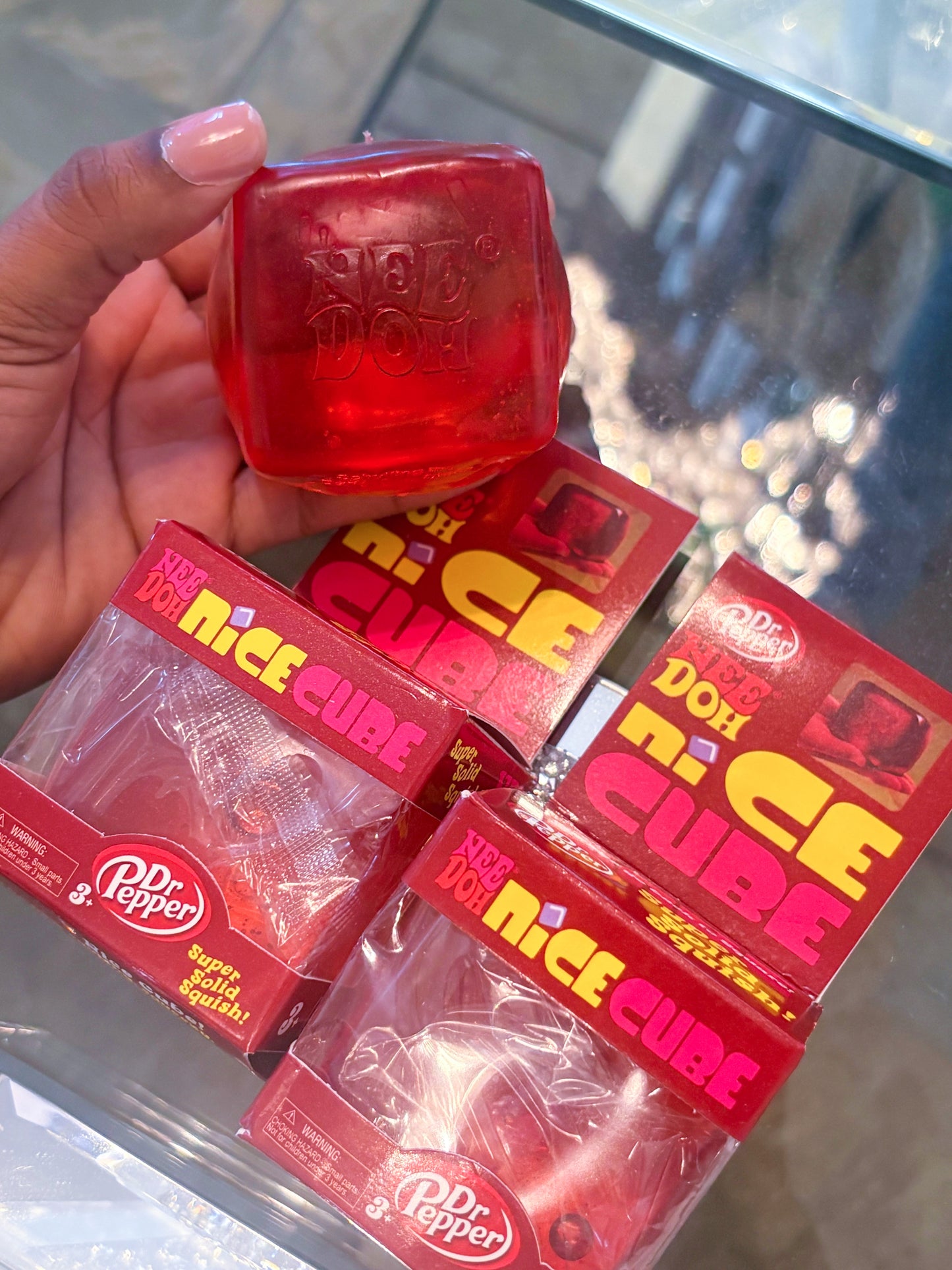 Dr Pepper Nice Cube Squishy