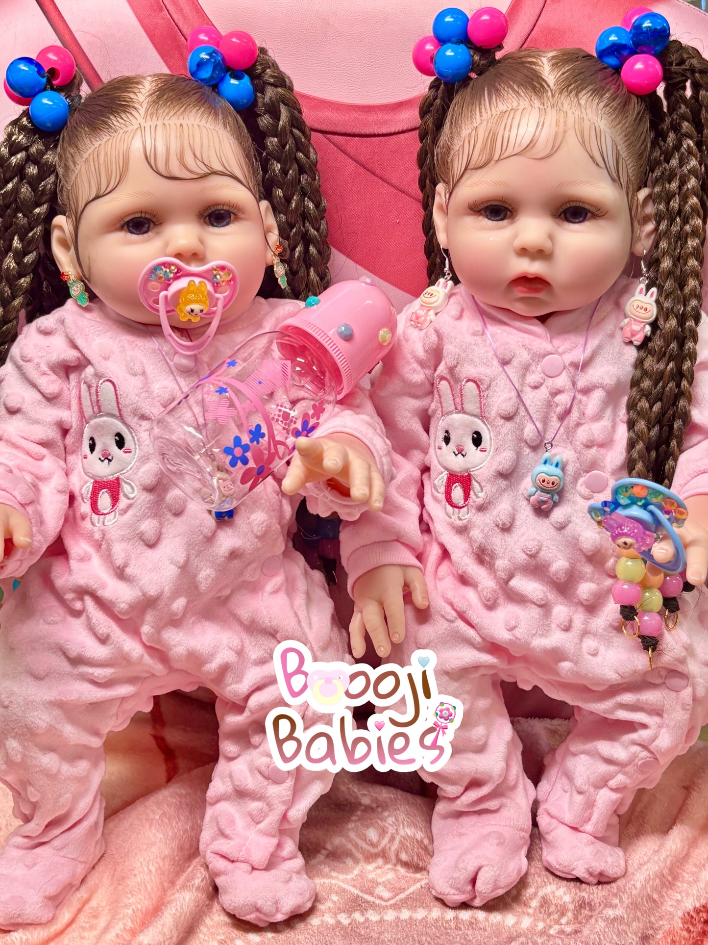 Labubu Boooji Baby Twins