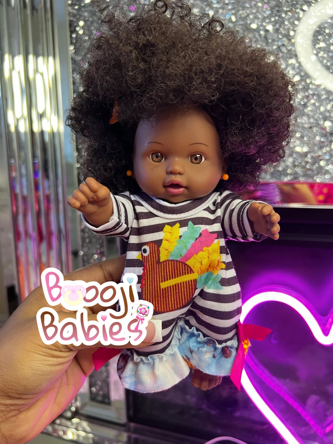 Mini Pooh Afro Boooji Baby – Booojibabydolls