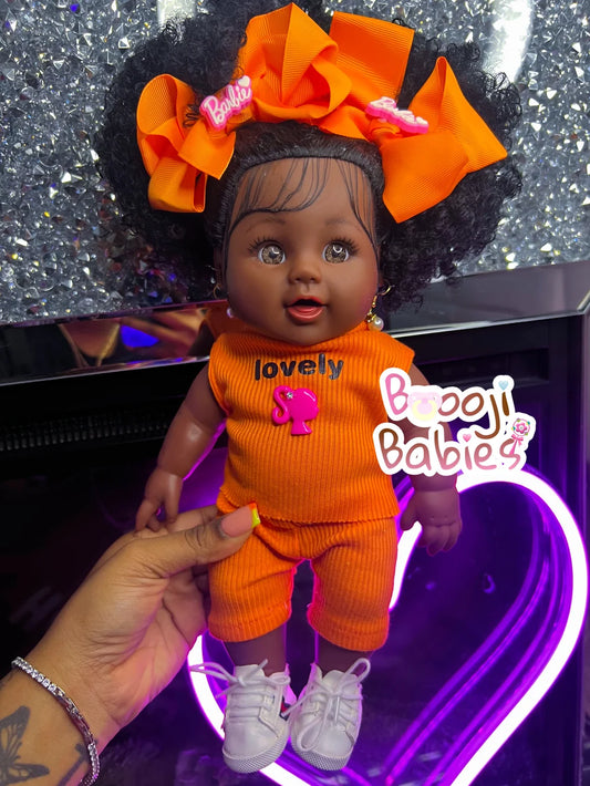 ORANGE BARBIE BOOOJI BABY